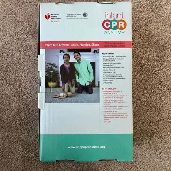 AHA Infant CPR Anytime Training Kit - Picture 8 of 10